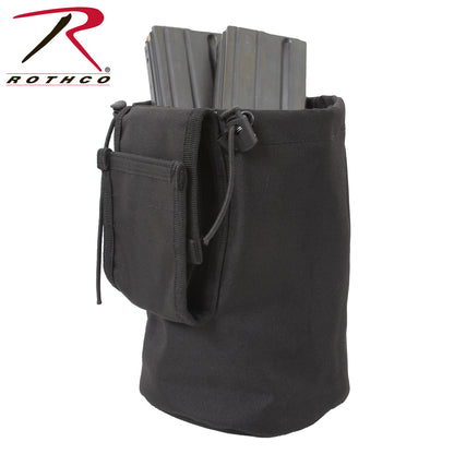 Rothco MOLLE Roll-Up Utility Dump Pouch Black Part #51007-BK