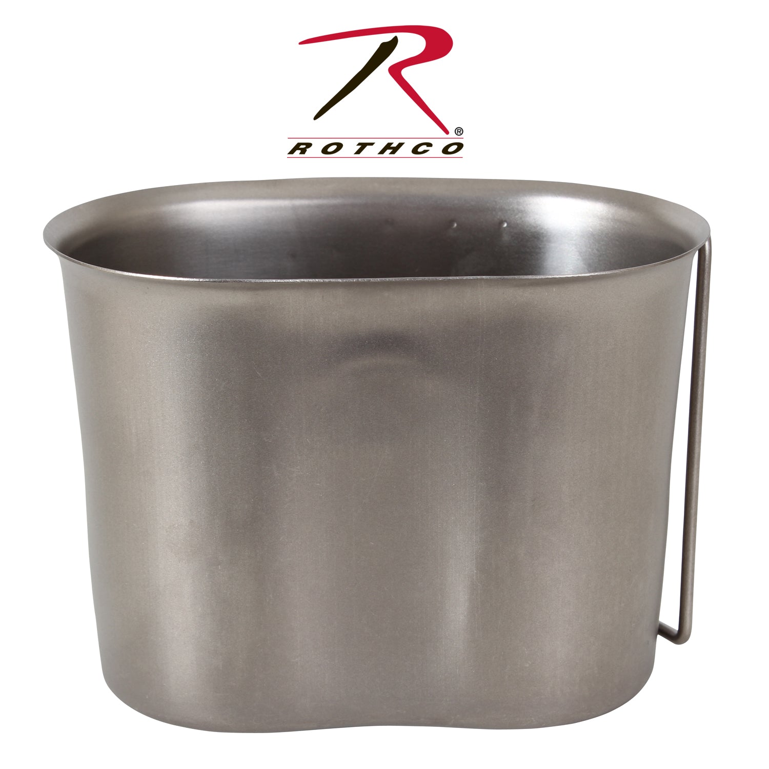 Rothco G.I. Style 24oz Stainless Steel Canteen Cup Part 512