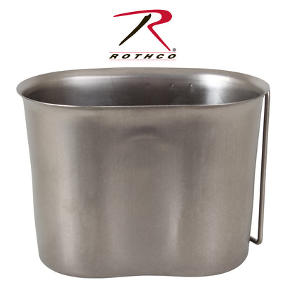 Rothco G.I. Style 24oz Stainless Steel Canteen Cup Part 512