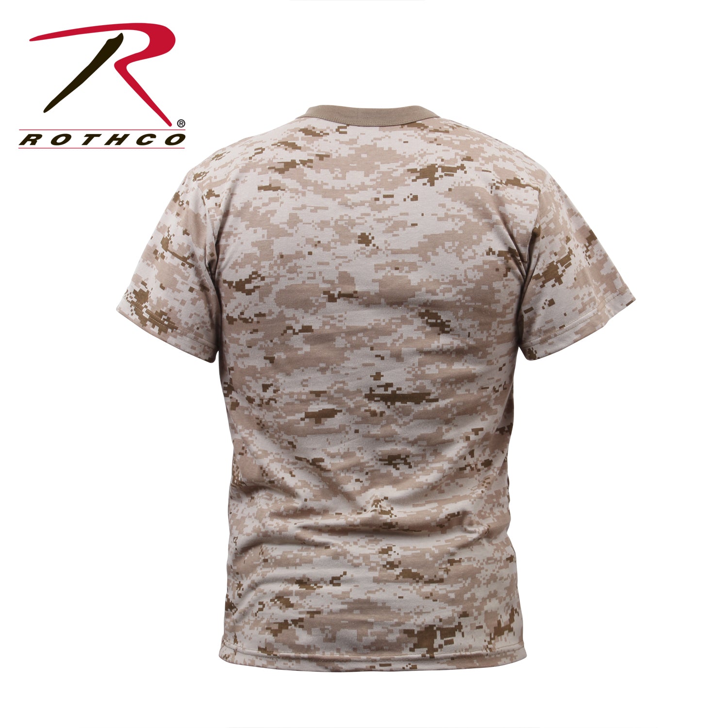 Rothco Digital Camo T-Shirt in Desert Digital Camo, Size XL