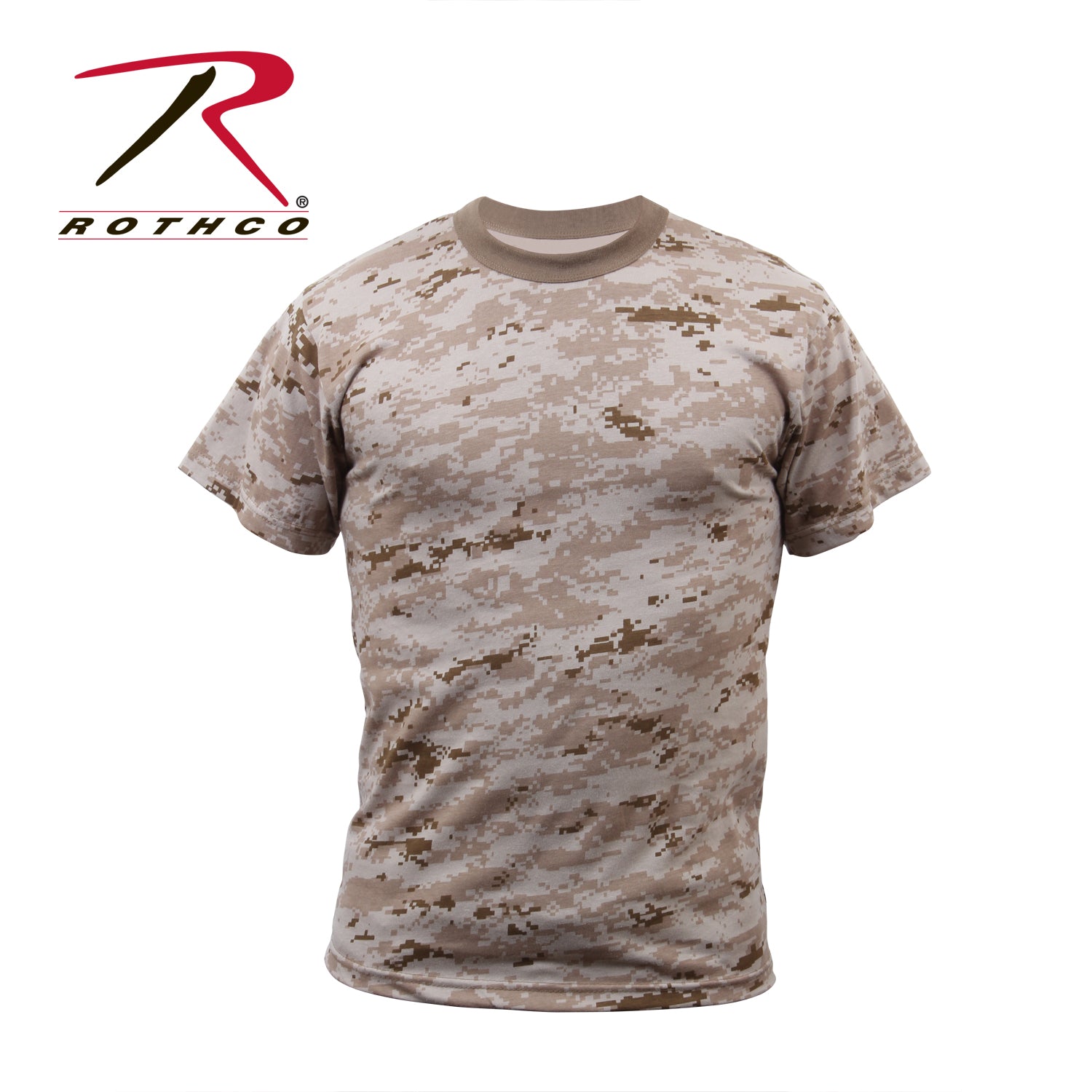 Rothco Digital Camo T-Shirt - Desert Digital Camo, Size 4XL