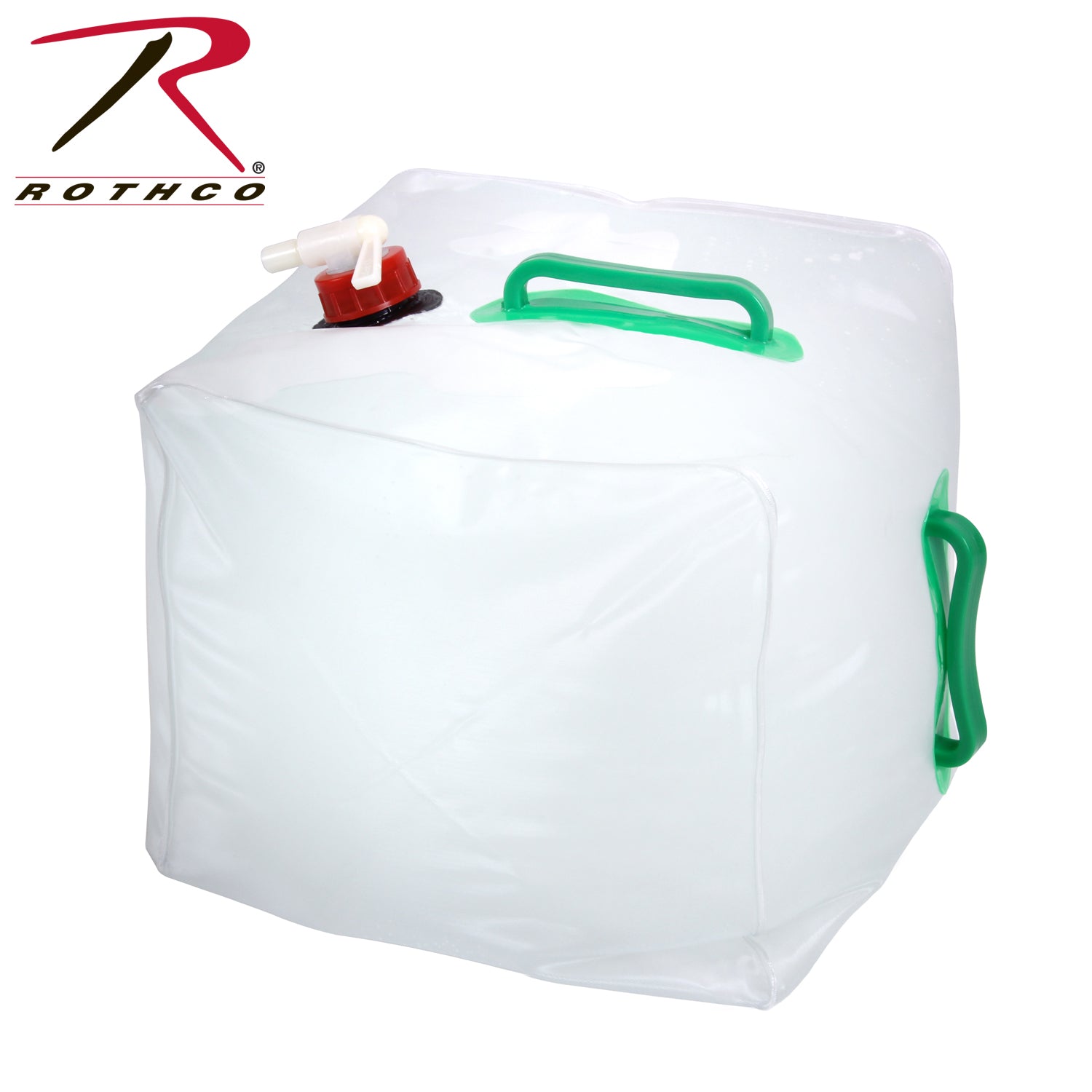 Rothco Five Gallon Collapsible Water Carrier with Spigot and Handle