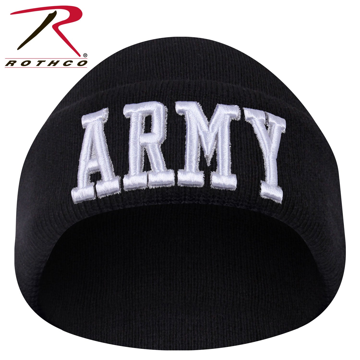 Rothco Deluxe Embroidered Watch Cap - Army for Cold Weather & Tactical Use