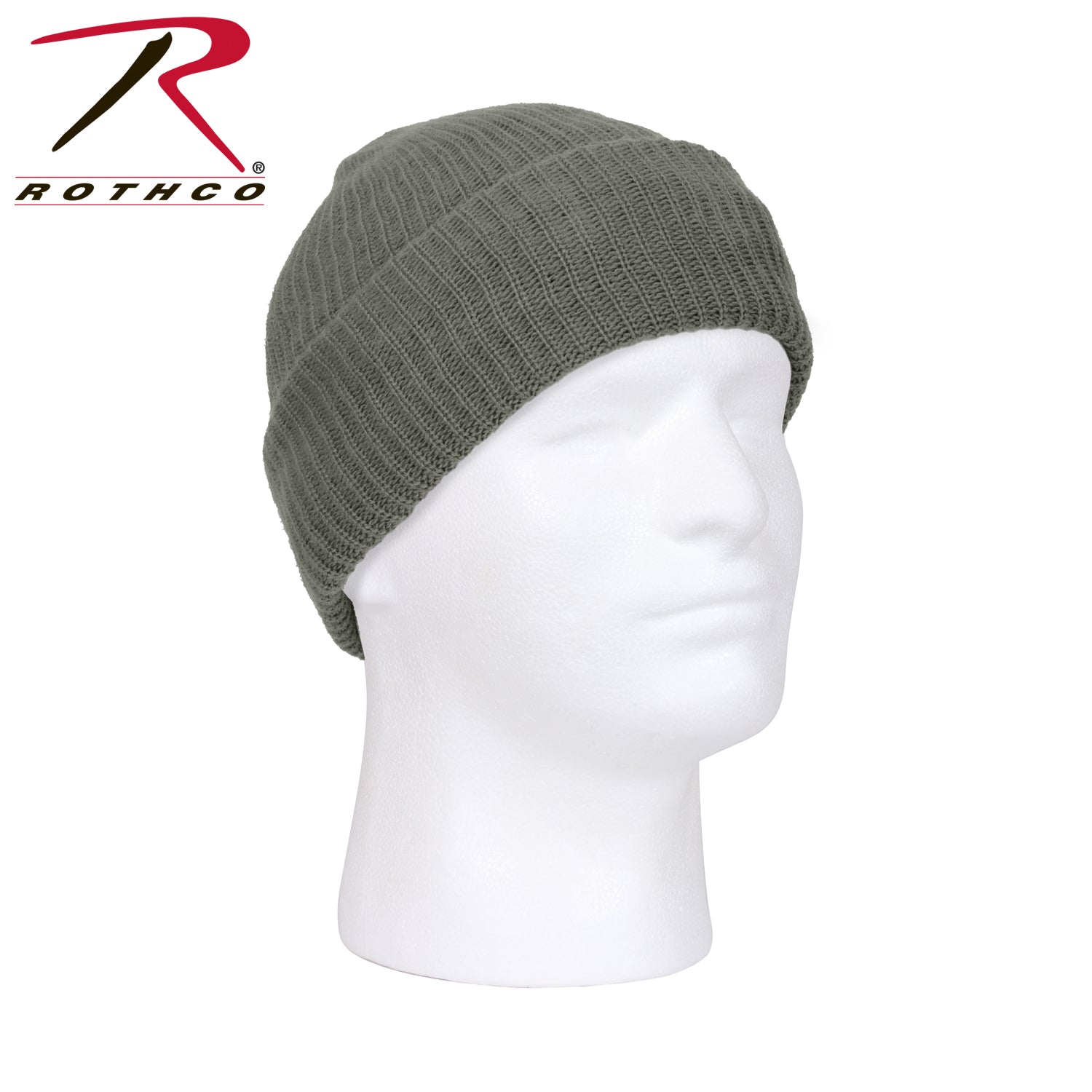 Rothco Acrylic Watch Cap Foliage Green - Warm and Comfortable Cold-Weather Headwear