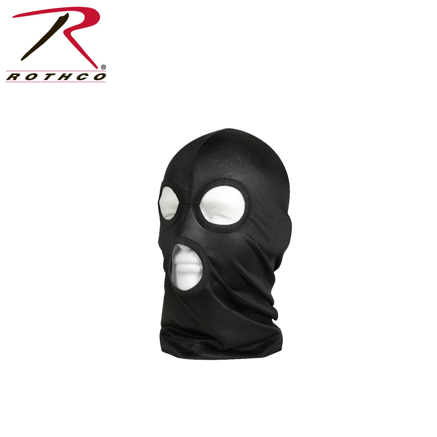 Rothco Lightweight 3-Hole Face Mask - Full Coverage Tactical Gear for Head, Neck, and Face Protection