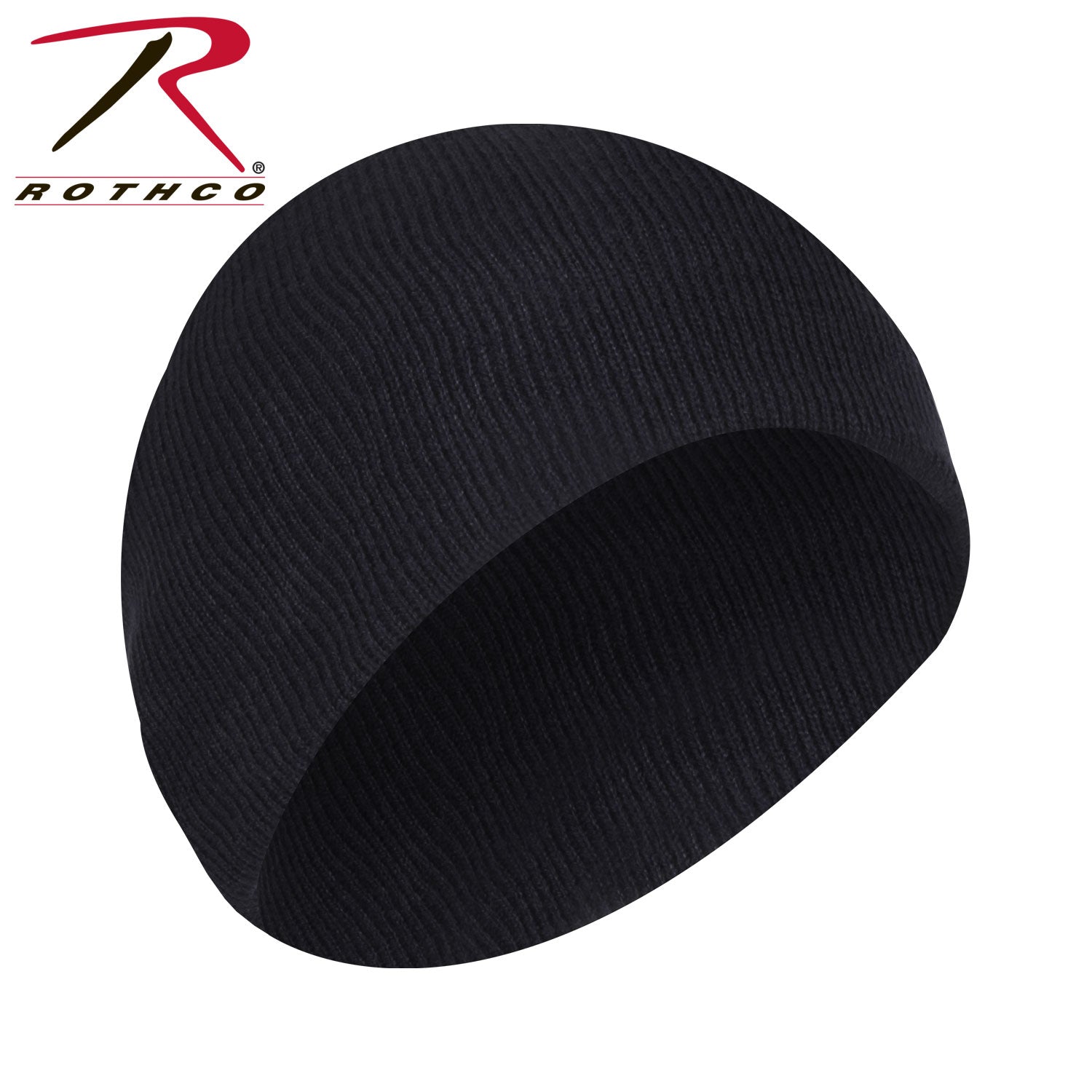 Rothco Deluxe Acrylic Skull Cap Black - Cold Weather Headwear