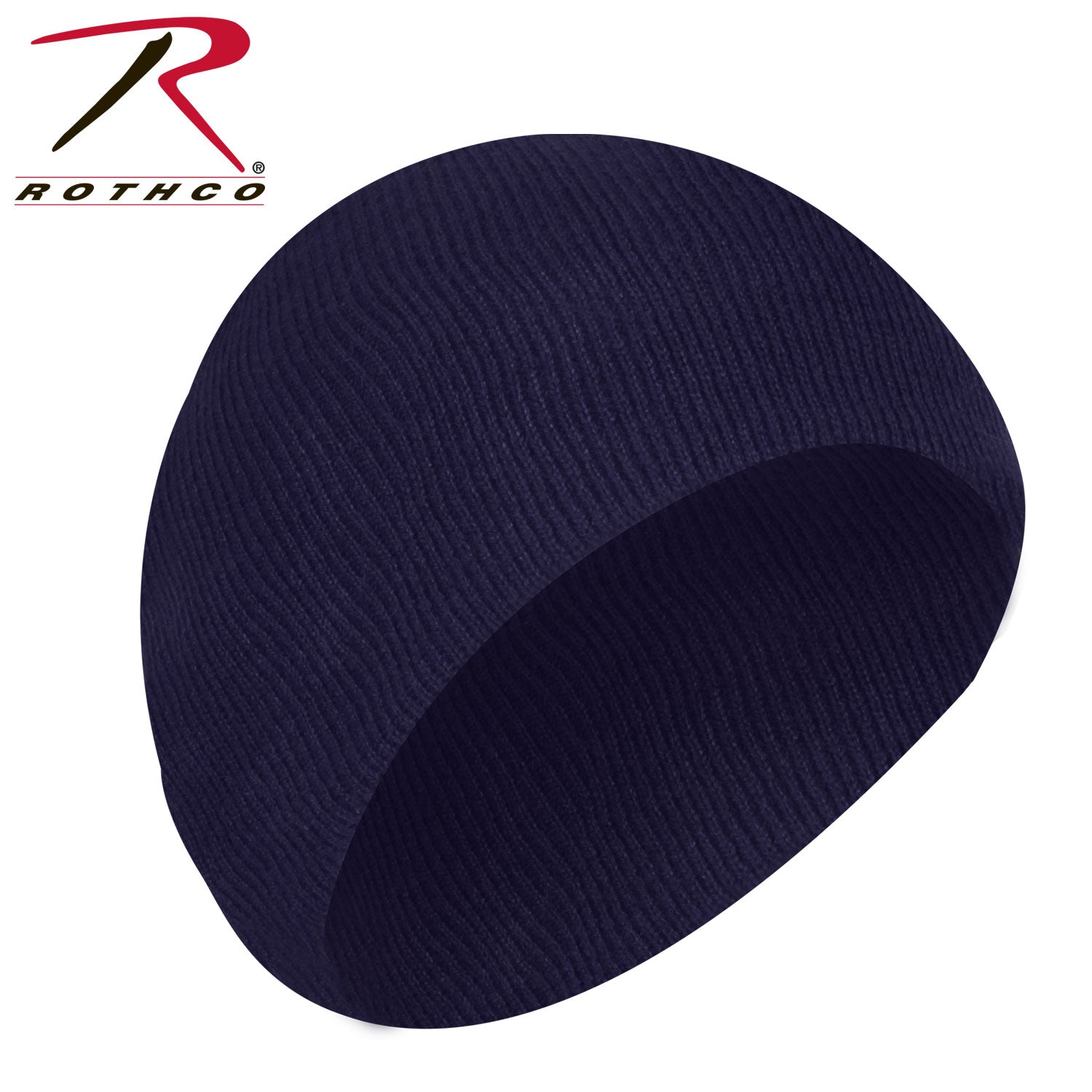 Rothco Deluxe Acrylic Skull Cap Navy Blue – Cold Weather Knit Hat for Men and Women