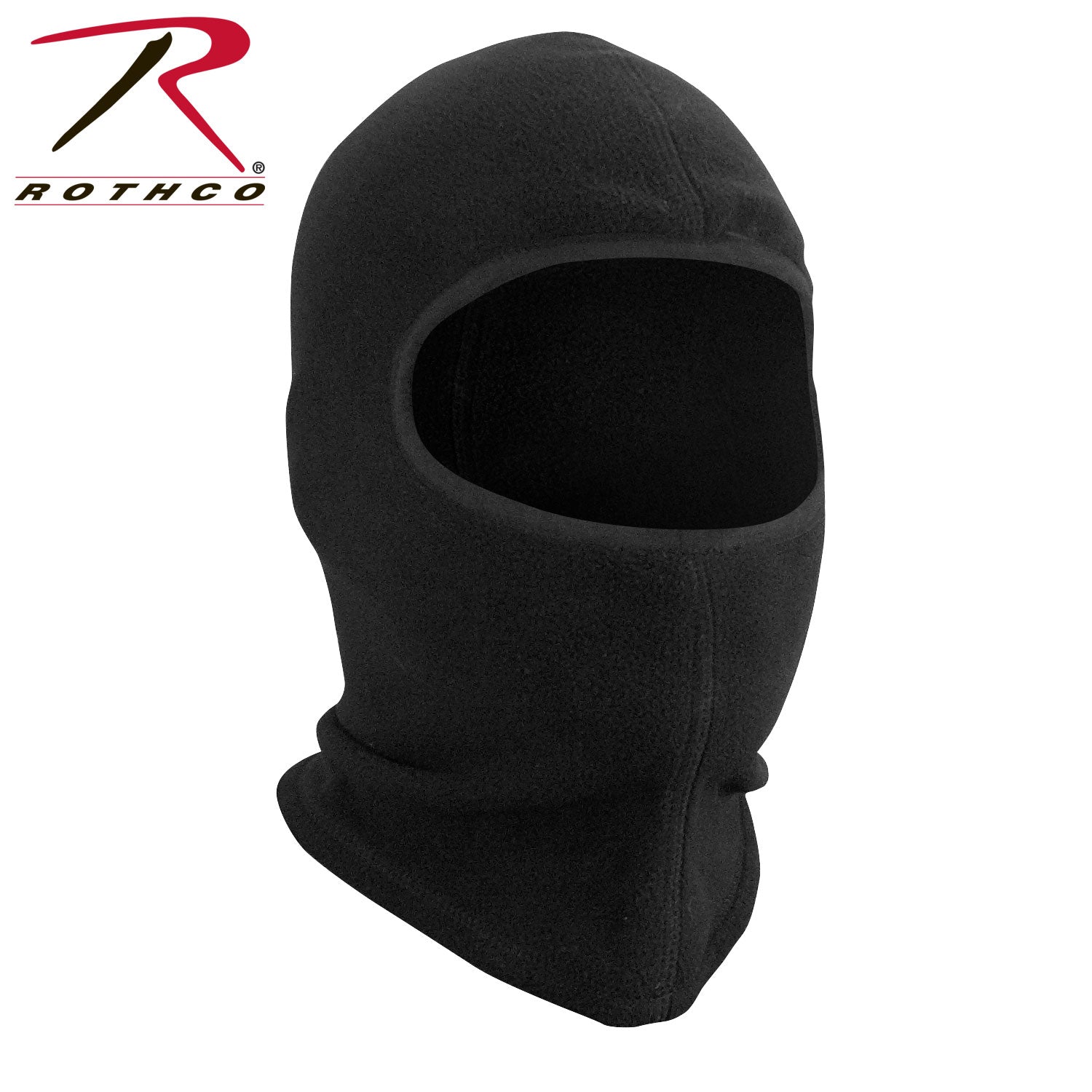 Rothco Polar Fleece Balaclava Black - Cold Weather Headwear for Outdoor Activities