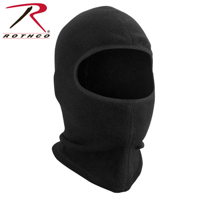Rothco Polar Fleece Balaclava Black - Cold Weather Headwear for Outdoor Activities