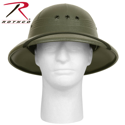 Rothco Pith Helmet Olive Drab Part Number 5670-OD for Sun Protection and Outdoor Activities