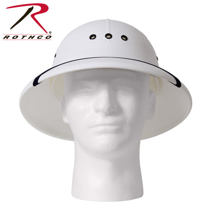 Rothco Pith Helmet White - Waterproof Sun Protection for Outdoor Activities