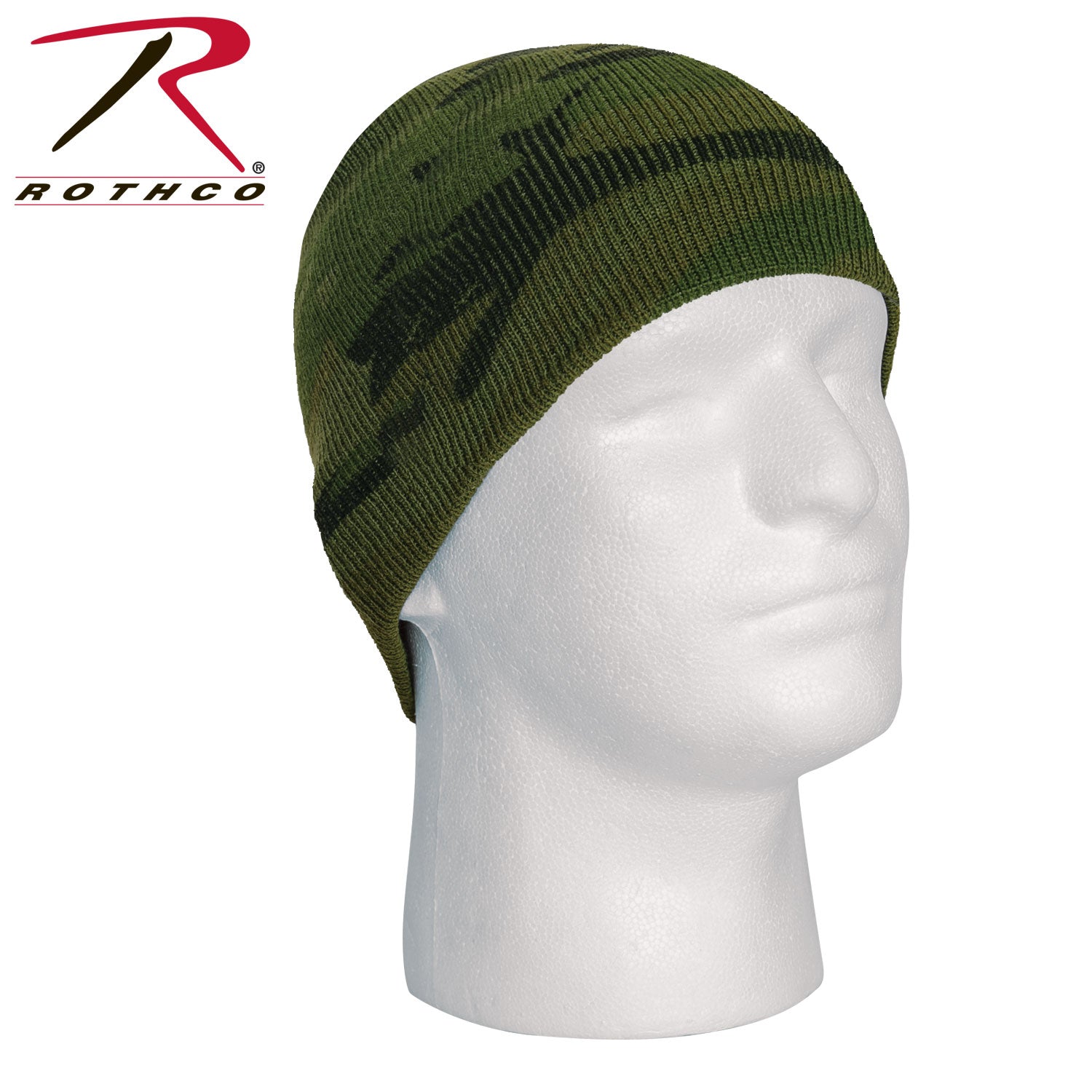 Rothco Deluxe Camo Skull Cap - Warm 100% Acrylic Winter Hat for Men and Women