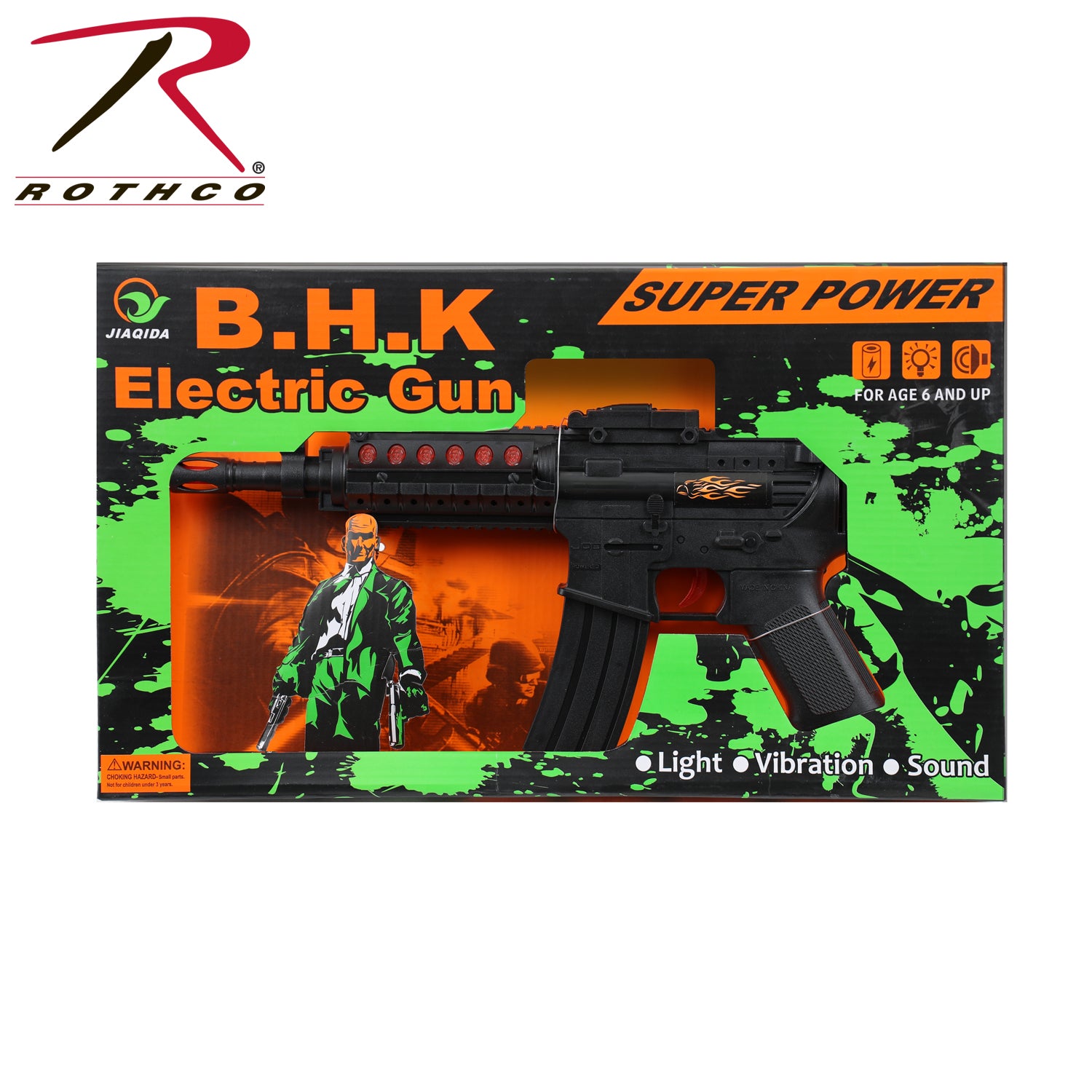 Rothco Special Forces Combat Toy Gun - Realistic Shooting Sound & Light Effects for Kids