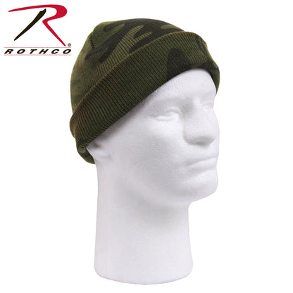 Rothco Deluxe Camo Skull Cap - Warm 100% Acrylic Winter Hat for Men and Women