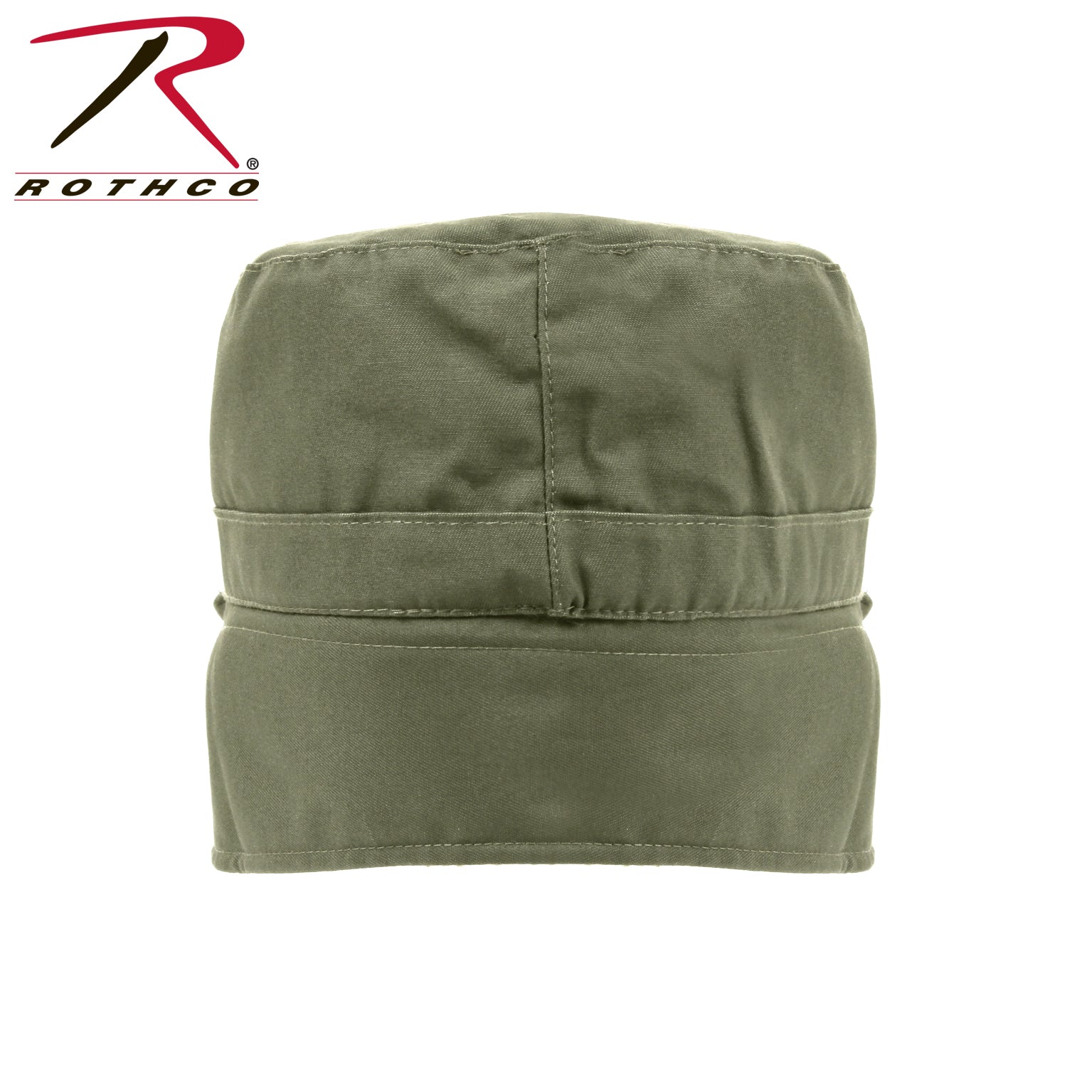 Rothco G.I. Type Combat Cap with Flaps - Olive Drab, Size 7