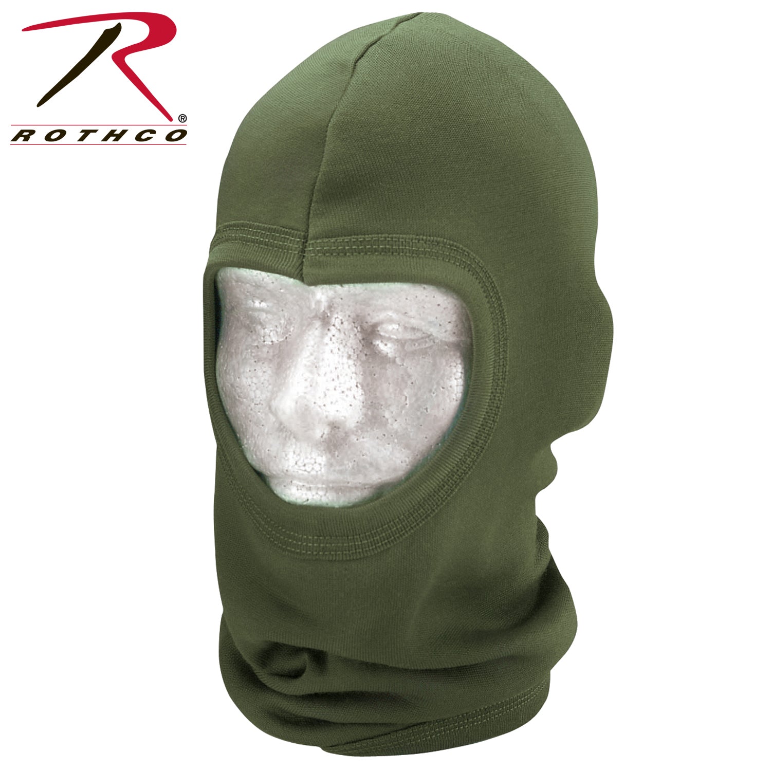 Rothco ECWS Polyester Balaclava Olive Drab Part 5510-OD | Cold Weather Headwear