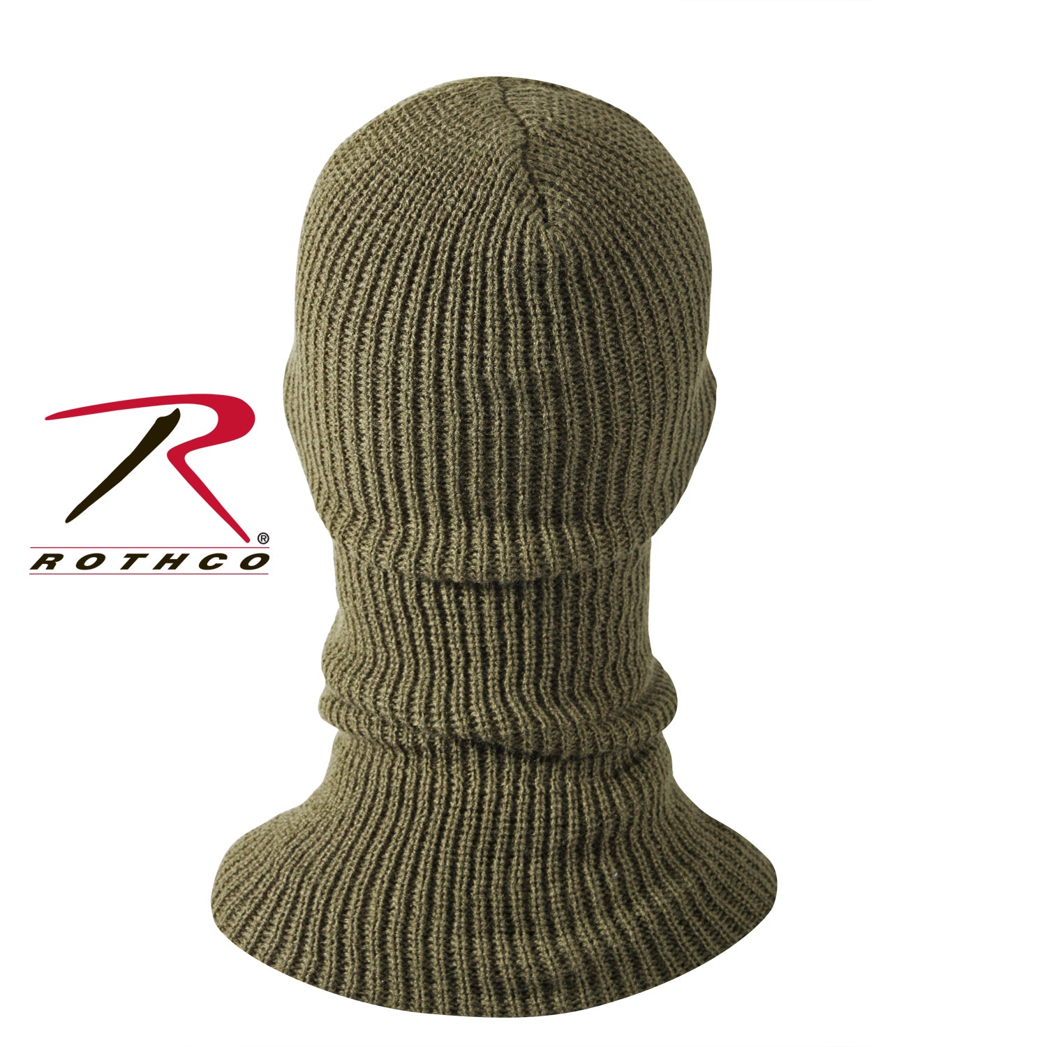 Rothco One-Hole Face Mask in Olive Drab – Extreme Cold Weather Headwear