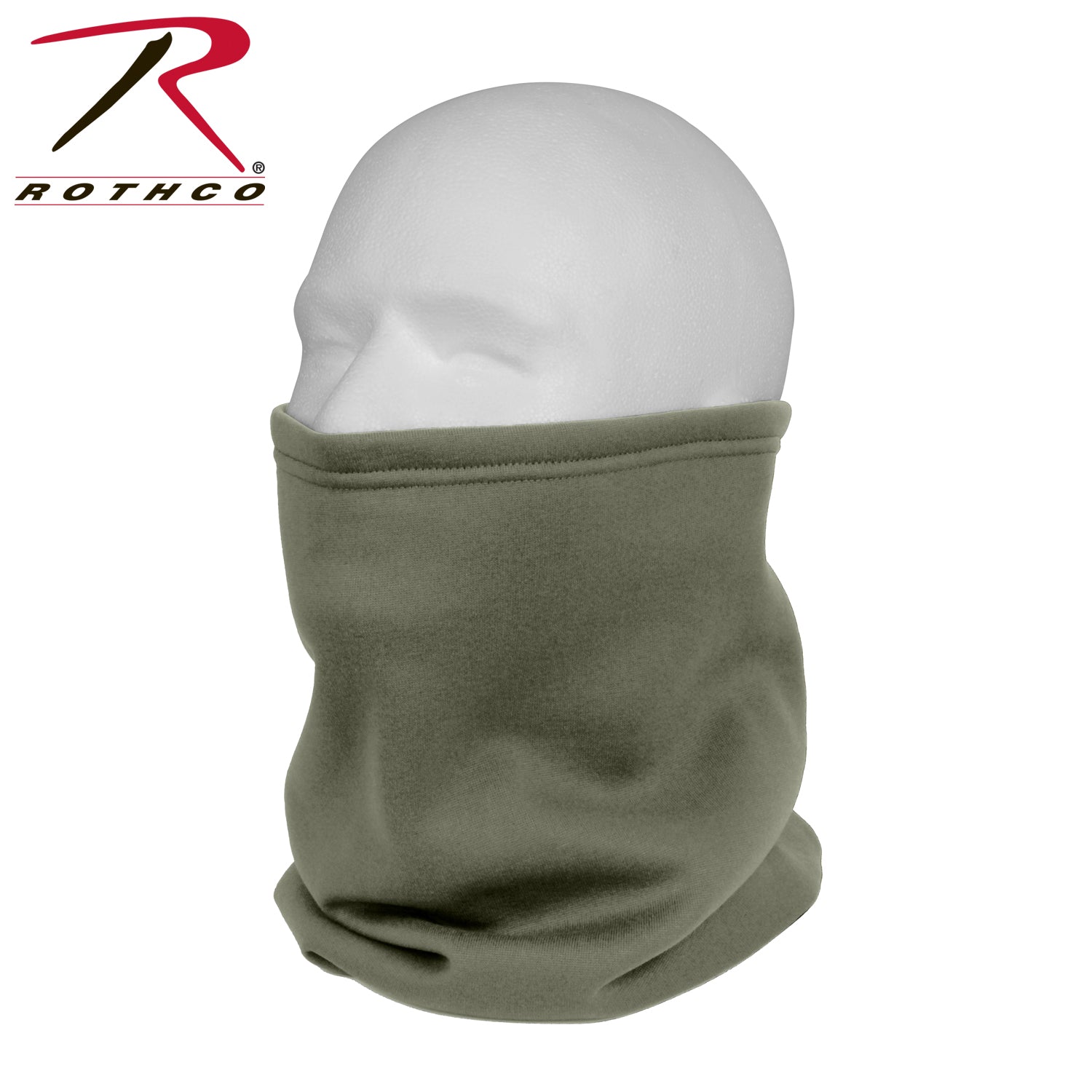 Rothco ECWCS Polyester Neck Gaiter in Foliage Green – Versatile Cold Weather Accessory