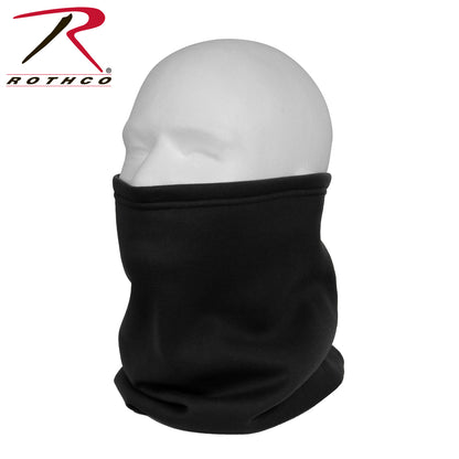 Rothco ECWCS Polyester Neck Gaiter Black – Cold Weather Face and Neck Protection