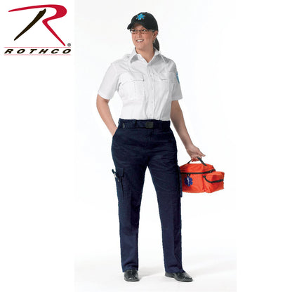 Rothco Womens EMT Pants Navy Blue Size 20 – Durable Cargo Work Pants for First Responders