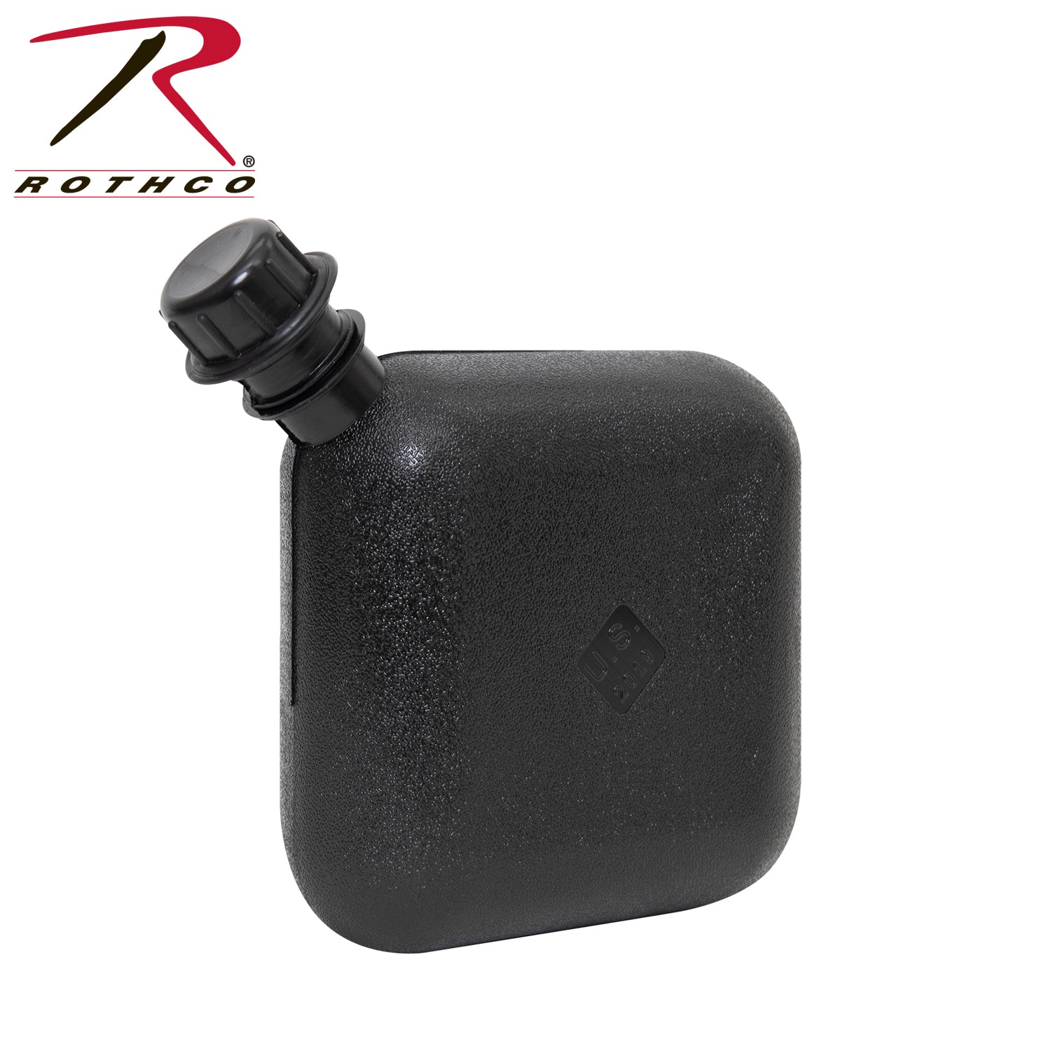 Rothco G.I. Bladder Canteen Black - 2 Quart Collapsible Hydration Bottle