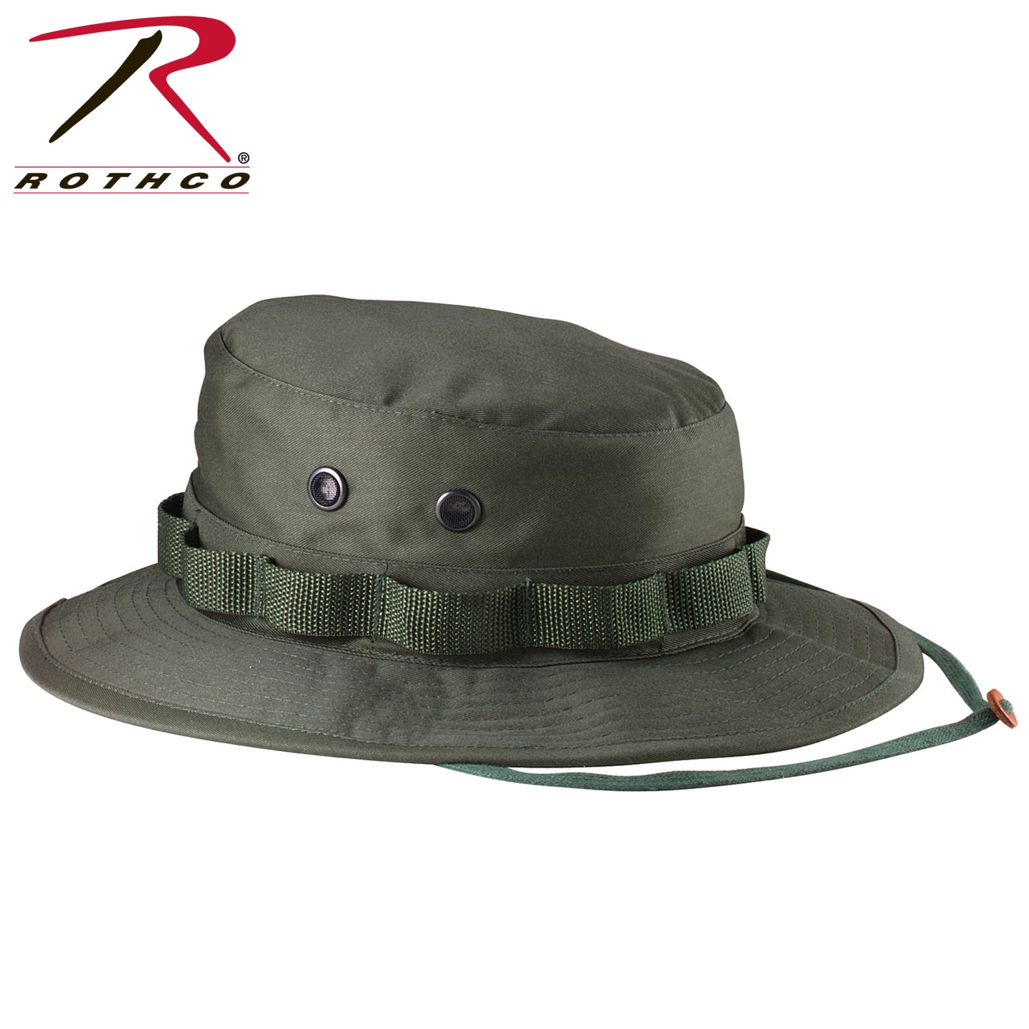 Rothco 100% Cotton Rip-Stop Boonie Hat Olive Drab, Size 7 1/4