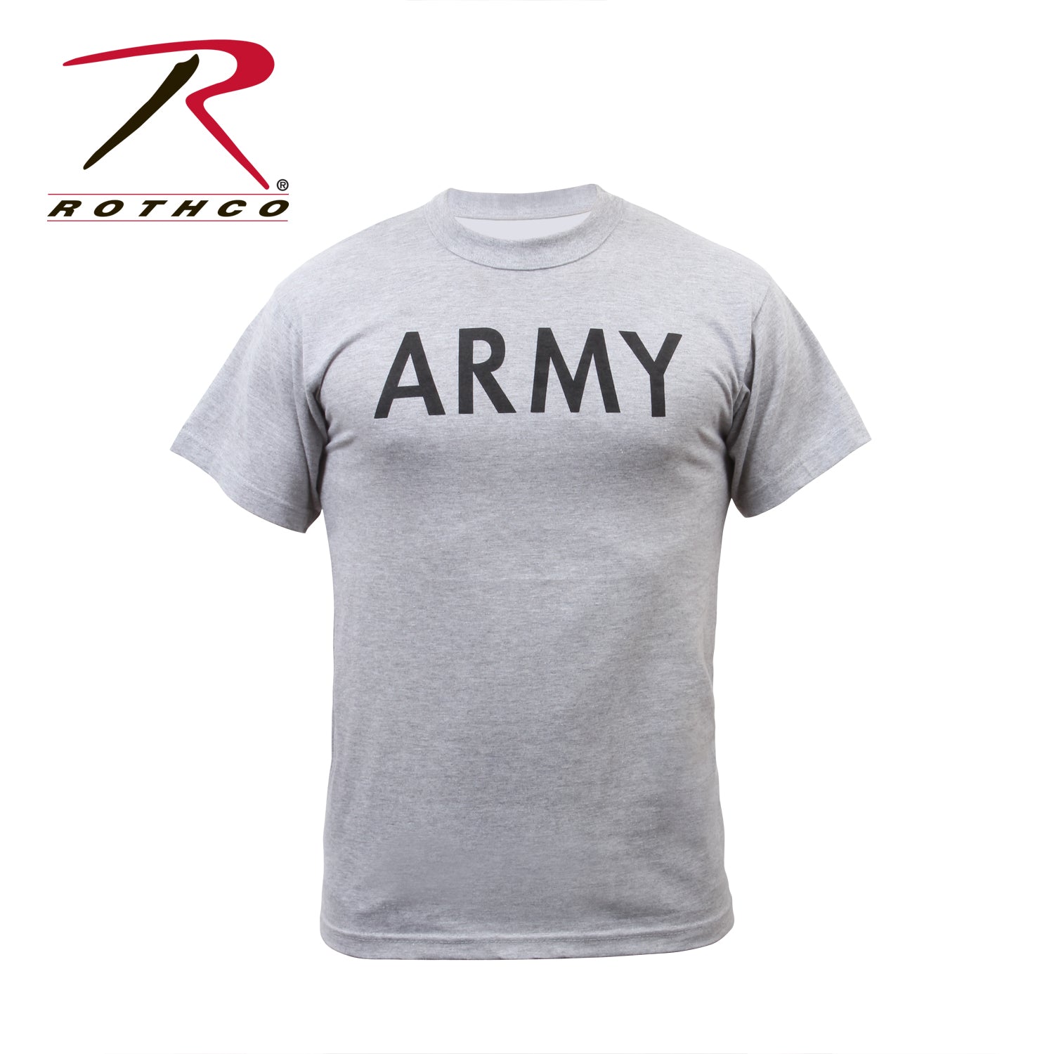 Rothco Grey Army Physical Training T-Shirt Size 2XL