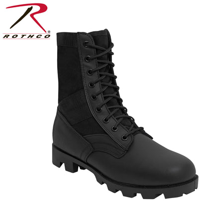 Rothco G.I. Type Black Steel Toe Jungle Boots – Size 6