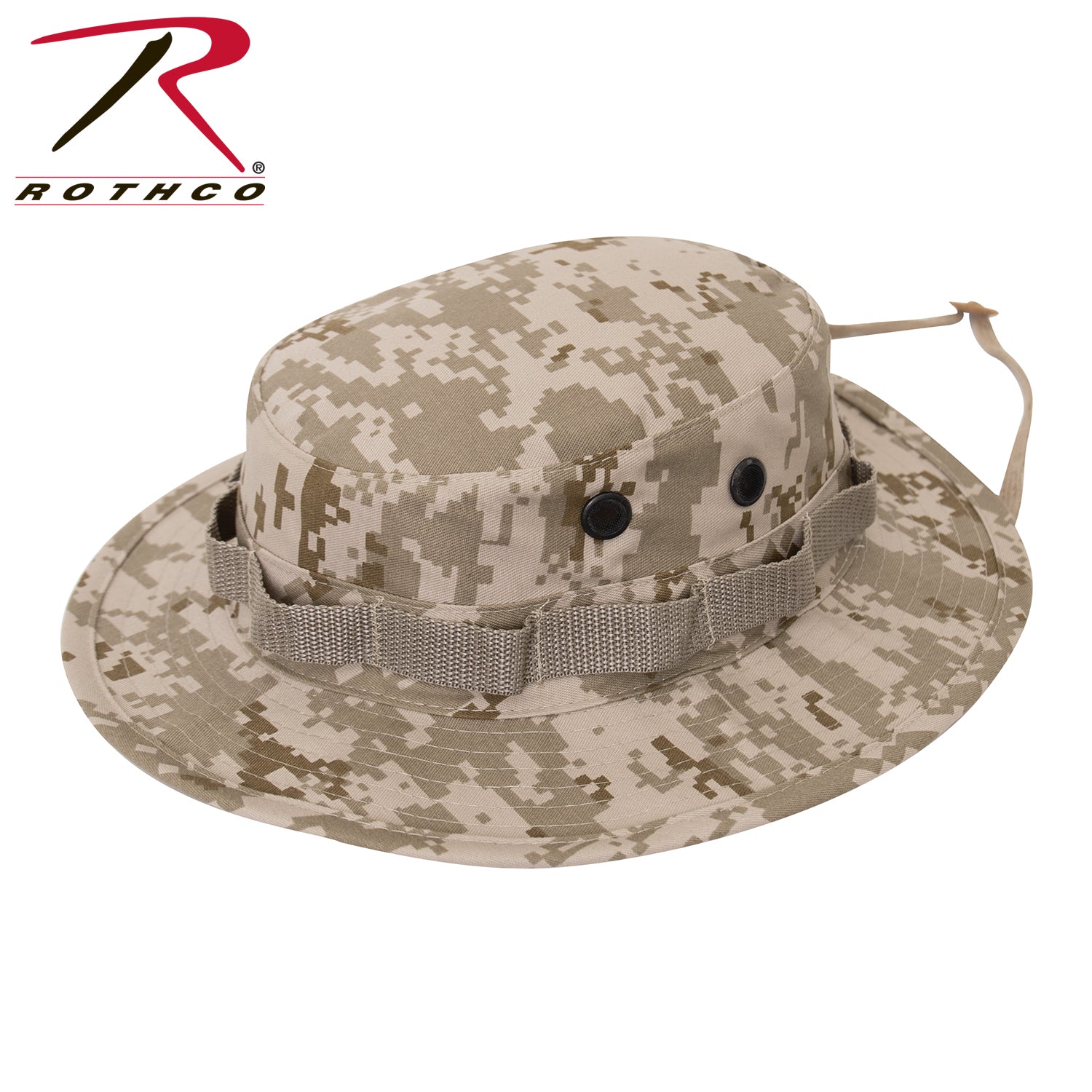 Rothco Digital Camo Boonie Hat for Outdoor Activities with Sun Protection and Adjustable Fit