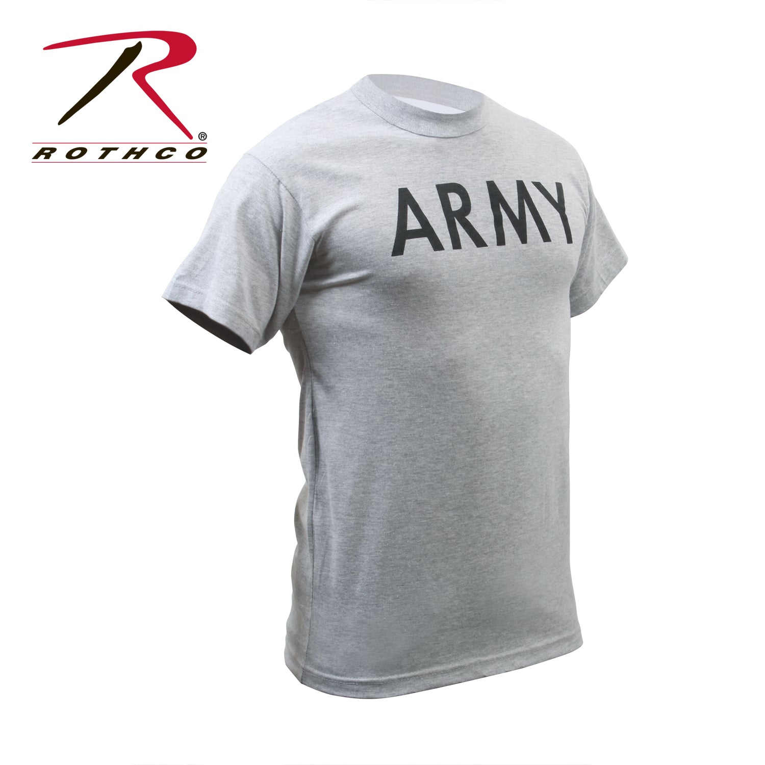 Rothco Grey Army Physical Training T-Shirt Size 3XL
