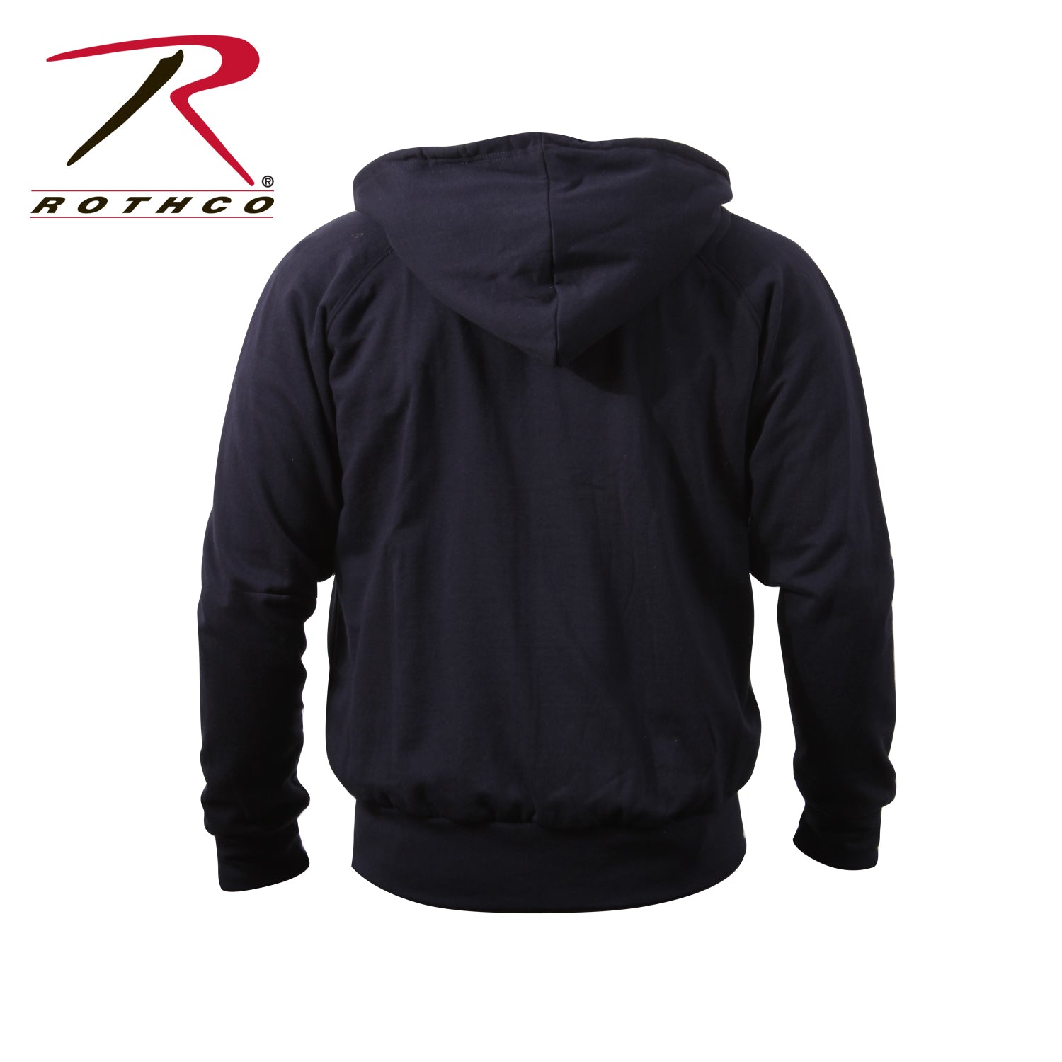Rothco Thermal Lined Full-Zip Hoodie Navy Blue Size Large