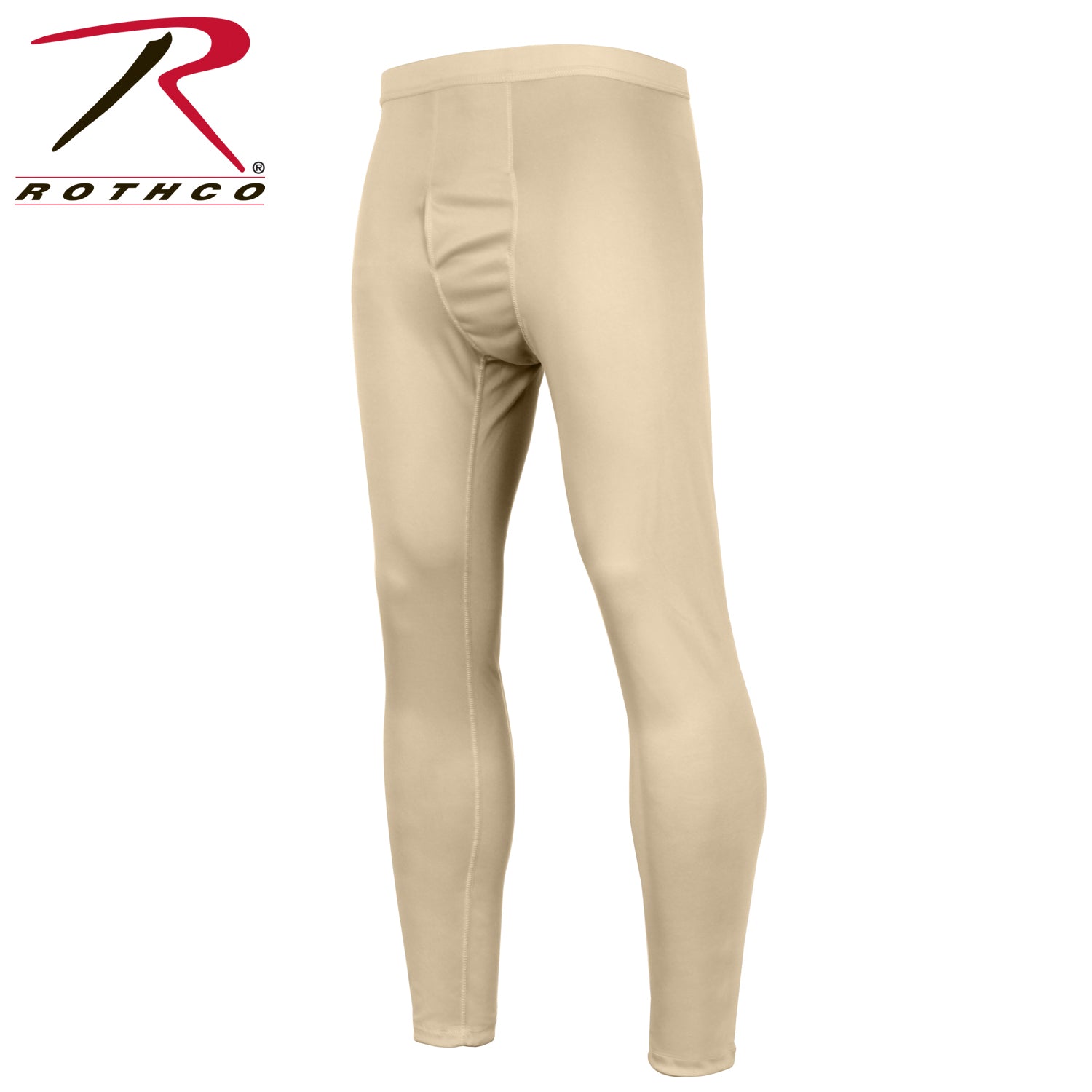 Rothco ECWCS Gen III Level I Silk Weight Underwear Bottoms, Size Large, Desert Sand