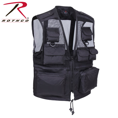 Rothco Tactical Recon Vest Size M with Water-Resistant Nylon and Breathable Mesh