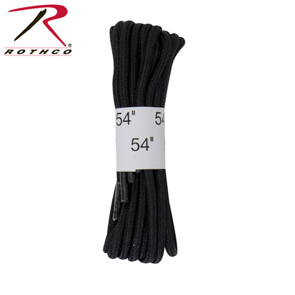Rothco 6171 Boot Laces, Black, 54-Inch Replacement Laces