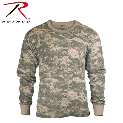 Rothco Long Sleeve Digital Camo T-Shirt ACU Digital Camo Size XL