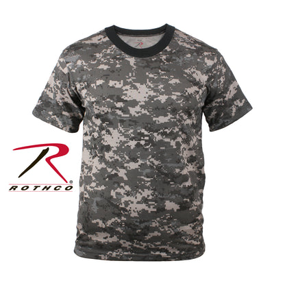 Rothco Digital Camo T-Shirt in Subdued Urban Digital Camo, Size M