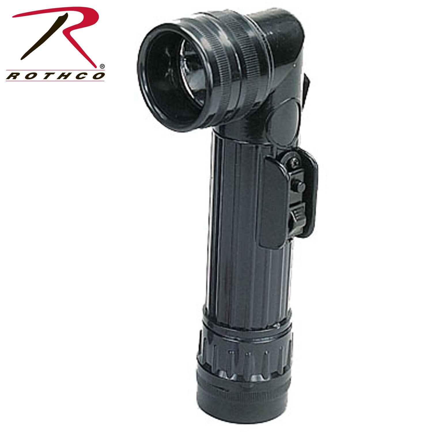 Rothco G.I. Type D-Cell Flashlight Black – Multi-Mode Emergency & Outdoor Light