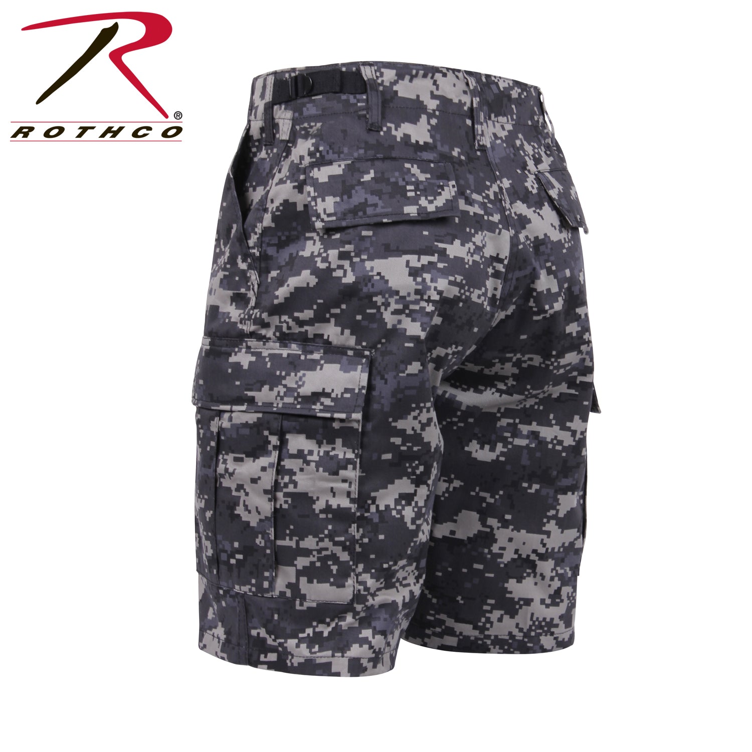 Rothco Camo BDU Shorts in Subdued Urban Digital Camo Size Small