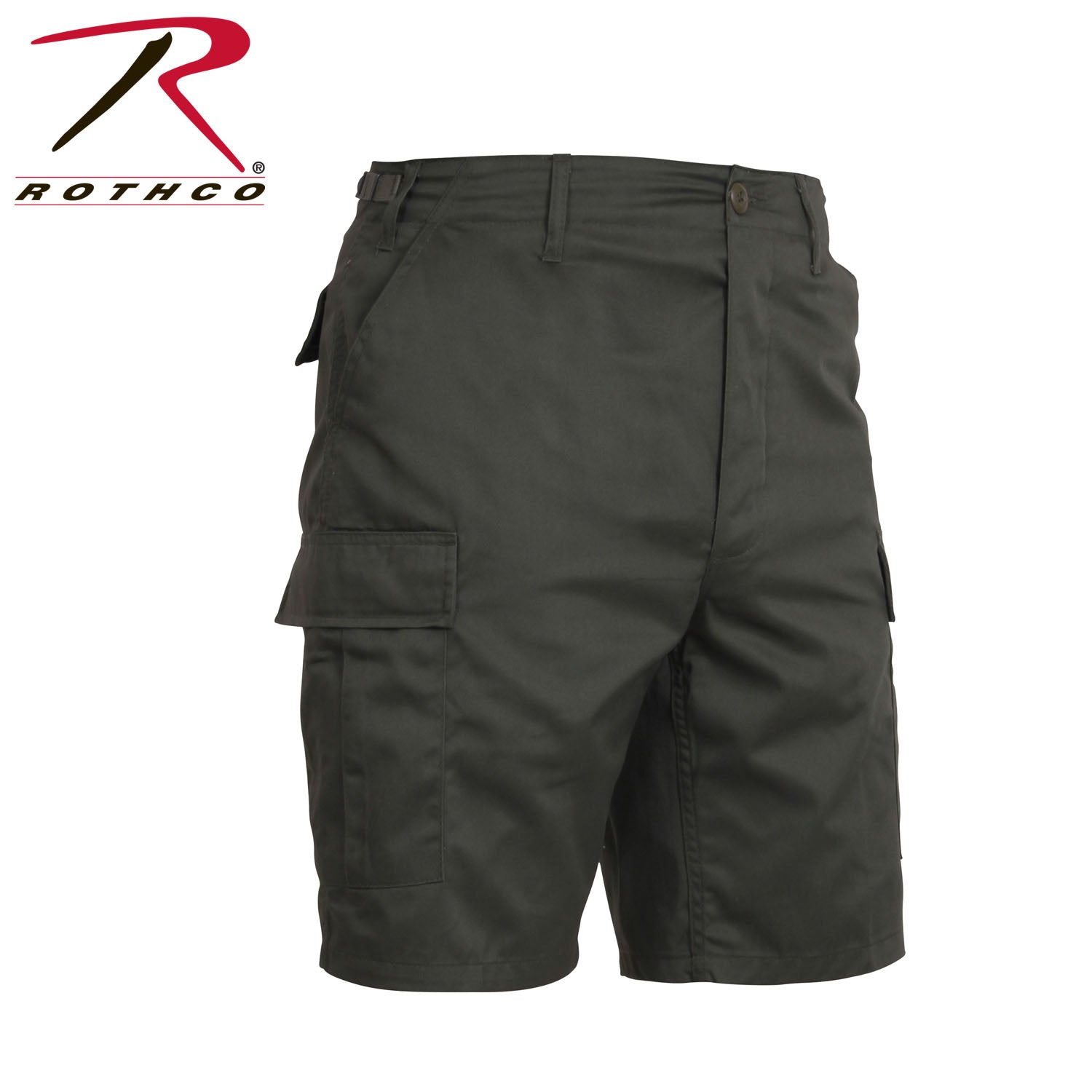 Rothco Tactical BDU Shorts Olive Drab Size Small – Durable Military-Style Cargo Shorts
