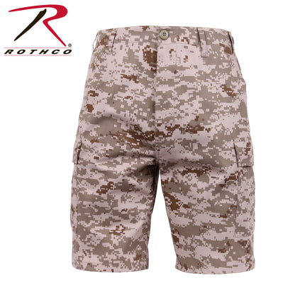 Rothco Camo BDU Shorts Desert Digital Camo Size XL for Tactical and Outdoor Activities