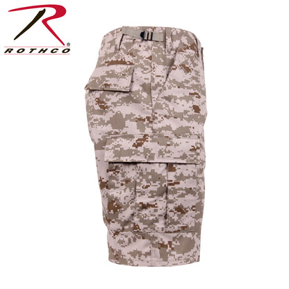 Rothco Camo BDU Shorts Desert Digital Camo Size XL for Tactical and Outdoor Activities