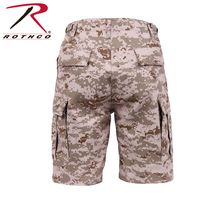 Rothco Camo BDU Shorts Desert Digital Camo Size XL for Tactical and Outdoor Activities