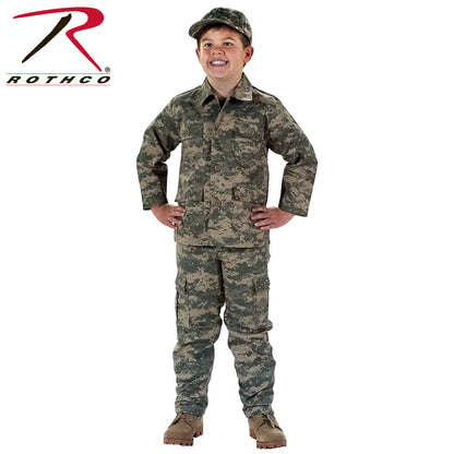 Rothco Kids Digital Camo BDU Pants Size XL in ACU Digital Camo