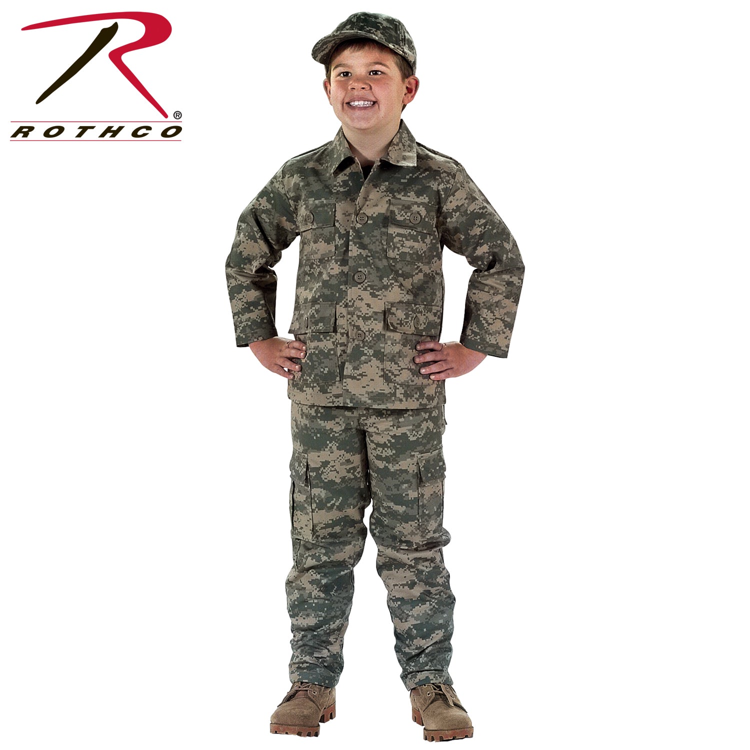 Rothco Kids Digital Camo BDU Pants ACU Digital Camo Size XXS