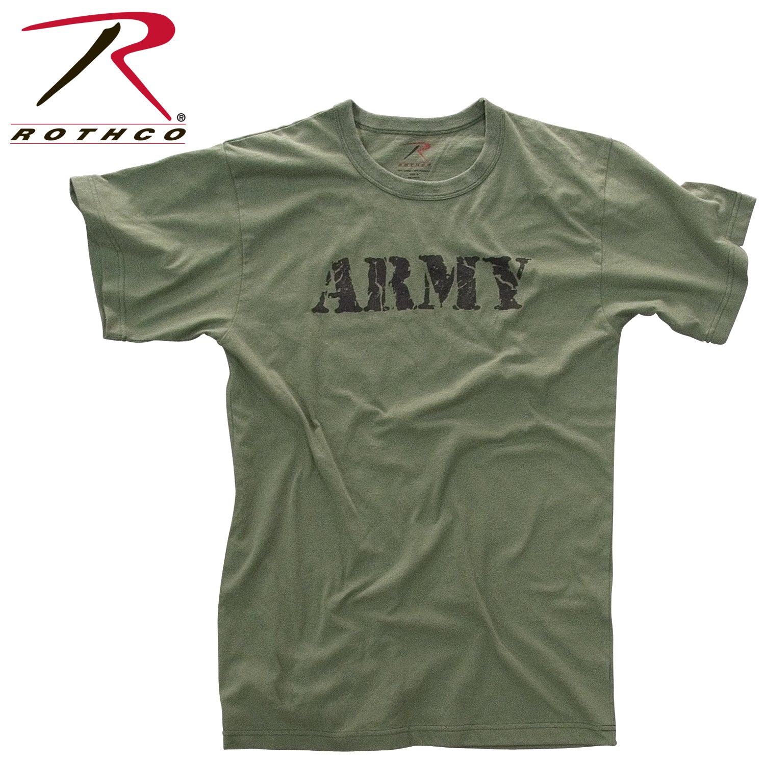 Rothco Vintage Army T-Shirt Size Large - Classic Military-Inspired Graphic Tee
