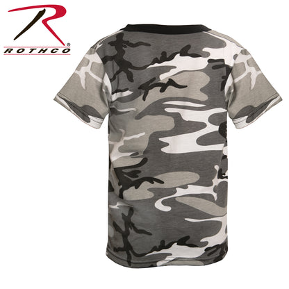 Rothco Kids Camo T-Shirt City Camo Size Small for Outdoor Adventures