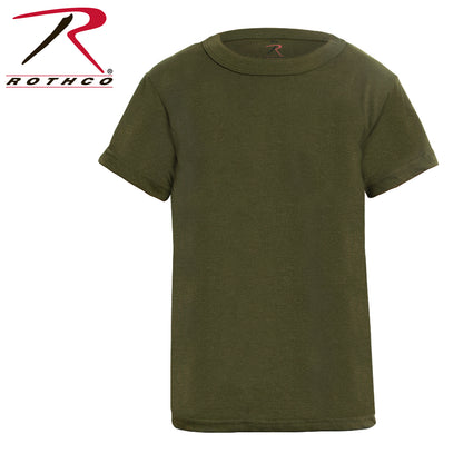 Rothco Kids T-Shirt Olive Drab Size XS – Durable Youth Short Sleeve Tee for Active Kids