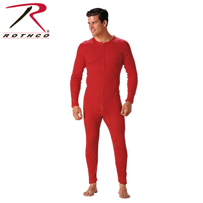 Rothco Union Suit Size Small – Classic Thermal One-Piece for Cold Weather Comfort