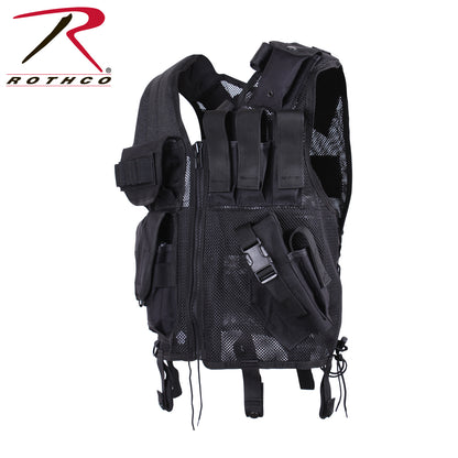 Rothco Quick Draw Tactical Vest with Pistol and Rifle Magazine Pouches