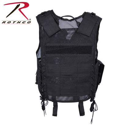 Rothco Quick Draw Tactical Vest with Pistol and Rifle Magazine Pouches